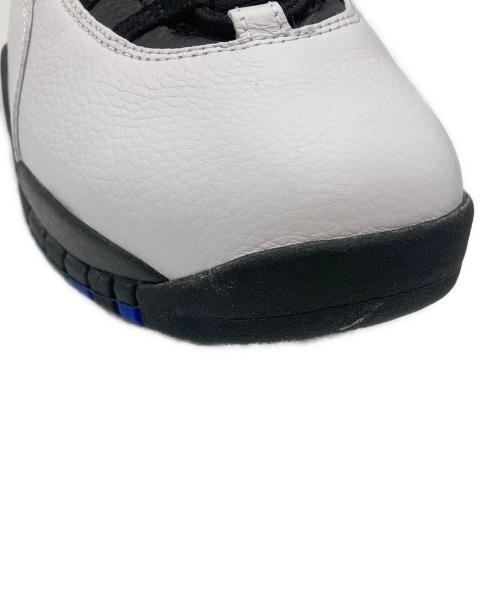 NIKE（ナイキ）NIKE (ナイキ) AIR JORDAN 10 RETRO ホワイト サイズ:28.5cm/US10.5/UK9.5/EUR44.5 未使用品の古着・服飾アイテム