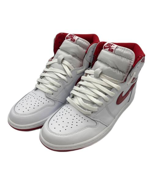 NIKE（ナイキ）NIKE (ナイキ) AIR JORDAN 1 RETRO HIGH OG ホワイト サイズ:28.5cm/US10.5/UK9.5/EUR44.5 未使用品の古着・服飾アイテム