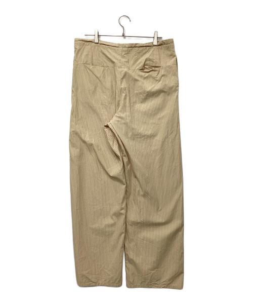 AURALEE（オーラリー）AURALEE (オーラリー) WASHED FINX TWILL EASY WIDE PANTS ベージュ サイズ:Ｍの古着・服飾アイテム