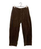 Barbourバブアー）の古着「コーデュロイパンツ」｜ブラウン