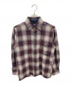 PENDLETONペンドルトン）の古着「ボードシャツ」｜グレー×レッド