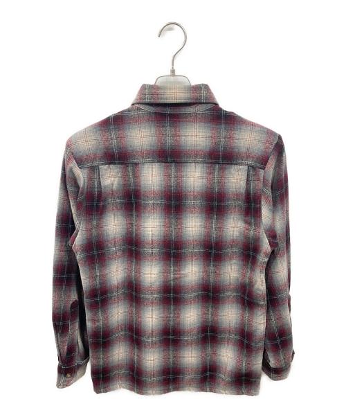 PENDLETON（ペンドルトン）PENDLETON (ペンドルトン) ボードシャツ グレー×レッド サイズ:Sの古着・服飾アイテム