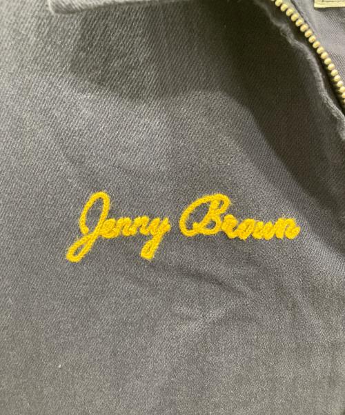 HOUSTON（ヒューストン）HOUSTON (ヒューストン) COTTON LINEN FFA JACKET/コットンリネンFFAジャケット ネイビー サイズ:LARGEの古着・服飾アイテム