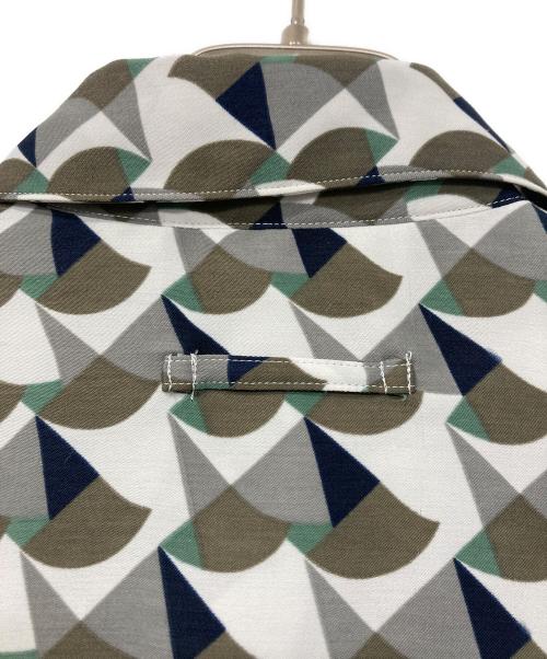 GAULTIER HOMME objet（ゴルチエオムオブジェ）GAULTIER HOMME objet (ゴルチエオムオブジェット) 総柄シャツ ブラウン サイズ:48の古着・服飾アイテム