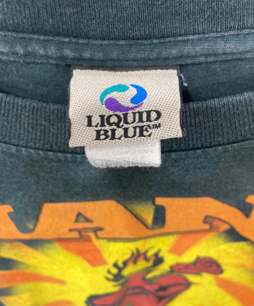LIQUID BLUE（リキッドブルー）LIQUID BLUE (リキッドブルー) MANA TEE ブラック サイズ:-の古着・服飾アイテム