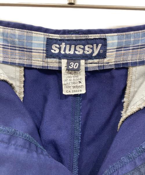 stussy（ステューシー）stussy (ステューシー) ハーフパンツ ネイビー サイズ:30の古着・服飾アイテム