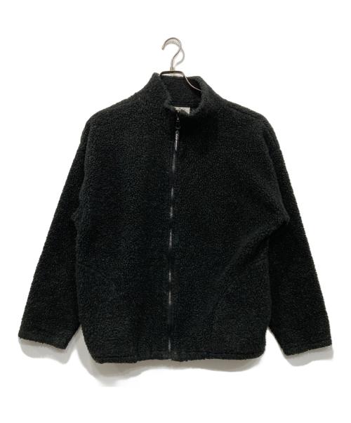 BLACKMOUNTAIN（ブラックマウンテン）BLACKMOUNTAIN (ブラックマウンテン) フリースジャケット ブラック サイズ:Lの古着・服飾アイテム