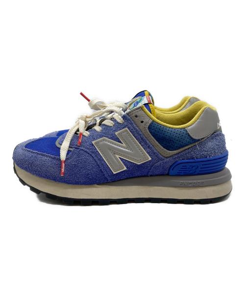 NEW BALANCE（ニューバランス）NEW BALANCE (ニューバランス) BODEGA (ボデガ) ローカットスニーカー　U574LGD1 ブルー サイズ:27.5cmの古着・服飾アイテム