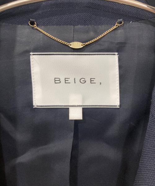 BEIGE（ベイジ）BEIGE (ベイジ) CINDY テーラードジャケット ネイビー サイズ:2の古着・服飾アイテム