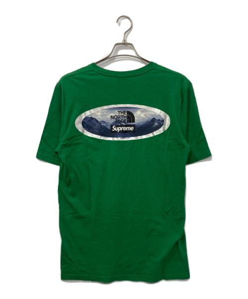 SUPREME（シュプリーム）SUPREME (シュプリーム) THE NORTH FACE (ザ ノース フェイス) MOUNTAINS TEE グリーン サイズ:Sの古着・服飾アイテム