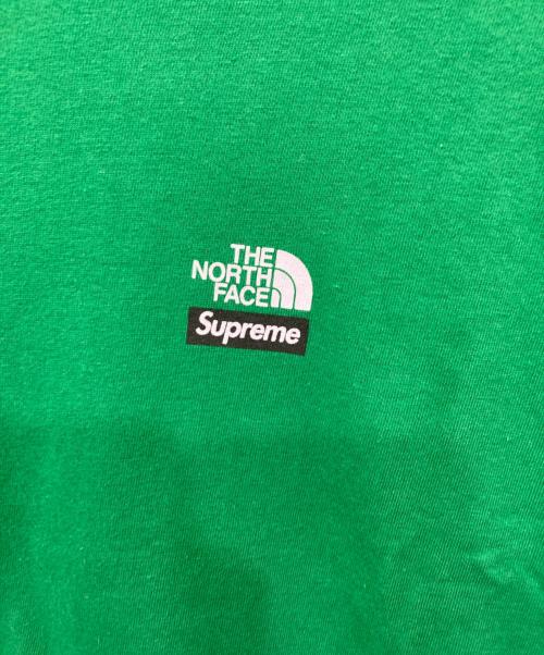 SUPREME（シュプリーム）SUPREME (シュプリーム) THE NORTH FACE (ザ ノース フェイス) MOUNTAINS TEE グリーン サイズ:Sの古着・服飾アイテム