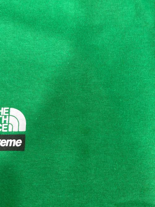 SUPREME（シュプリーム）SUPREME (シュプリーム) THE NORTH FACE (ザ ノース フェイス) MOUNTAINS TEE グリーン サイズ:Sの古着・服飾アイテム