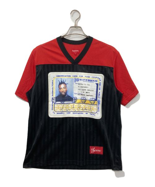SUPREME（シュプリーム）SUPREME (シュプリーム) Ol' Dirty Bastard Football Top レッド×ブラック サイズ:Sの古着・服飾アイテム