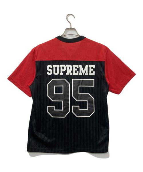 SUPREME（シュプリーム）SUPREME (シュプリーム) Ol' Dirty Bastard Football Top レッド×ブラック サイズ:Sの古着・服飾アイテム