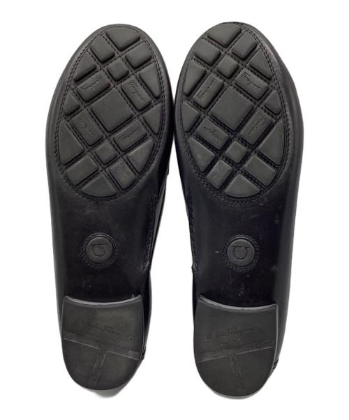 Salvatore Ferragamo（サルヴァトーレ フェラガモ）Salvatore Ferragamo (サルヴァトーレ フェラガモ) ガンチーニローファー ブラック サイズ:7の古着・服飾アイテム