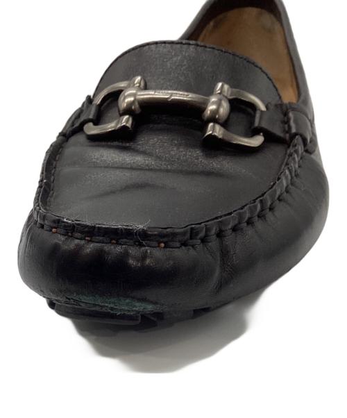Salvatore Ferragamo（サルヴァトーレ フェラガモ）Salvatore Ferragamo (サルヴァトーレ フェラガモ) ガンチーニローファー ブラック サイズ:7の古着・服飾アイテム