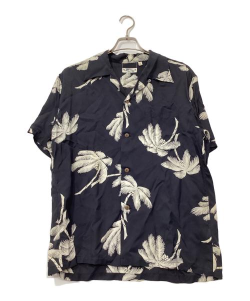 Sun Surf（サンサーフ）Sun Surf (サンサーフ) COCO PALMS アロハシャツ ネイビー サイズ:Lの古着・服飾アイテム