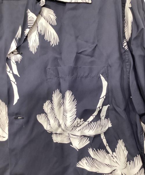 Sun Surf（サンサーフ）Sun Surf (サンサーフ) COCO PALMS アロハシャツ ネイビー サイズ:Lの古着・服飾アイテム