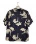 Sun Surf (サンサーフ) COCO PALMS アロハシャツ ネイビー サイズ:L：8000円