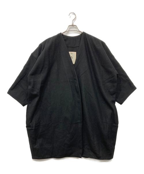 いろは（イロハ）いろは (イロハ) コート ブラック サイズ:記載なしの古着・服飾アイテム