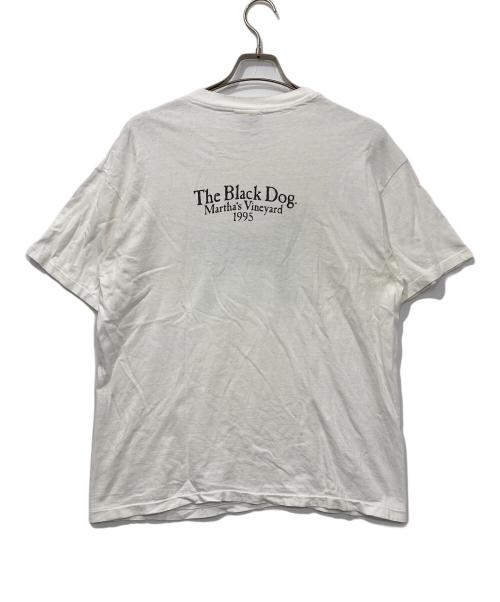 Hanes（ヘインズ）Hanes (ヘインズ) TheBlackDog TEE ホワイト サイズ:Lの古着・服飾アイテム