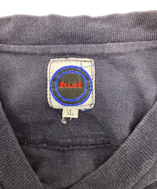 FUCT（ファクト）FUCT (ファクト) サークルロゴ Tシャツ ネイビー サイズ:XLの古着・服飾アイテム