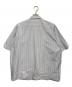 SEDAN ALL-PURPOSE (セダンオールパーパス) Striped Cotton Polyester S S Work Shirt ブルー×ホワイト サイズ:XL：8000円