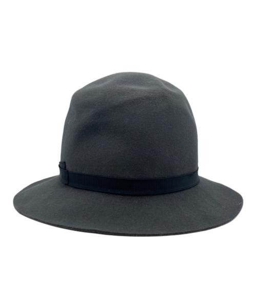 BORSALINO（ボルサリーノ）BORSALINO (ボルサリーノ) ラビットウールハット グレー サイズ:58の古着・服飾アイテム