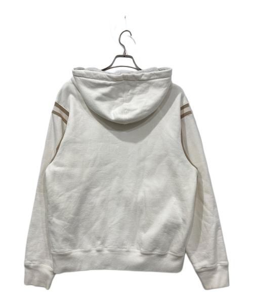 SUPREME（シュプリーム）SUPREME (シュプリーム) Jet Sleeve Zip Up Hooded Sweatshirt / ジェットスリーブジップアップフーデッドスウェットシャツ ホワイト サイズ:Mediumの古着・服飾アイテム