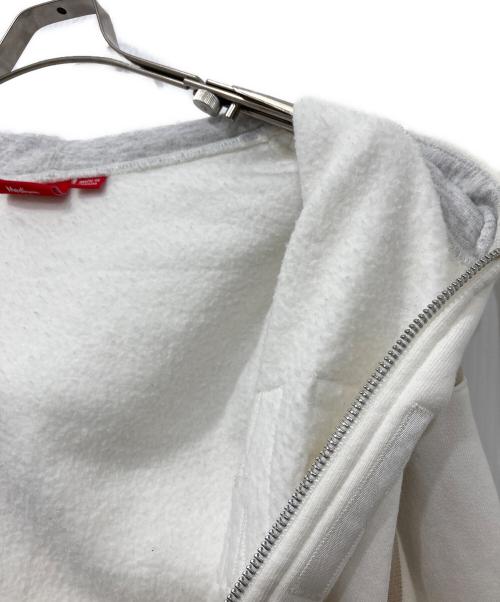 SUPREME（シュプリーム）SUPREME (シュプリーム) Jet Sleeve Zip Up Hooded Sweatshirt / ジェットスリーブジップアップフーデッドスウェットシャツ ホワイト サイズ:Mediumの古着・服飾アイテム