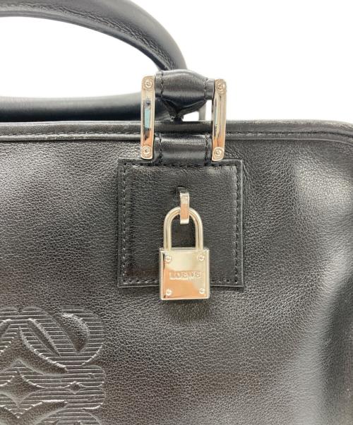 LOEWE（ロエベ）LOEWE (ロエベ) アマソナ28/ハンドバッグ ブラックの古着・服飾アイテム