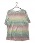 stussyステューシー）の古着「総柄ロゴTシャツ」｜マルチカラー