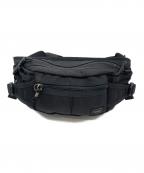 PORTERポーター）の古着「ウエストバッグ」｜ブラック