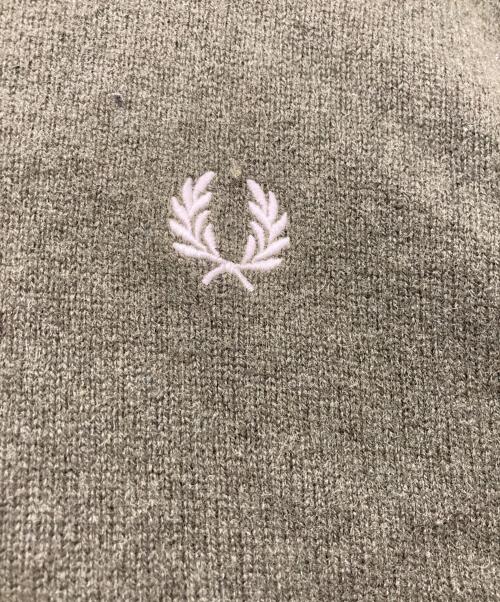 FRED PERRY（フレッドペリー）FRED PERRY (フレッドペリー) ウールニット グリーン サイズ:Lの古着・服飾アイテム