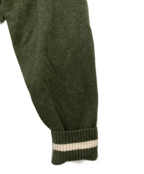 FRED PERRY（フレッドペリー）FRED PERRY (フレッドペリー) ウールニット グリーン サイズ:Lの古着・服飾アイテム