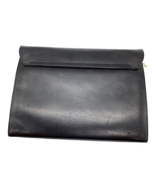 Salvatore Ferragamo（サルヴァトーレ フェラガモ）Salvatore Ferragamo (サルヴァトーレ フェラガモ) ガンチーニ チェーンショルダーバッグ ブラックの古着・服飾アイテム