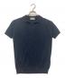 JOHN SMEDLEY（ジョンスメドレー）の古着「シーアイランドコットン スキッパーニットポロシャツ」｜ネイビー