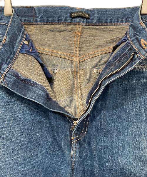 A BATHING APE（アベイシングエイプ）A BATHING APE (ア ベイシング エイプ) アーチロゴデニムパンツ ブルー サイズ:ｌの古着・服飾アイテム