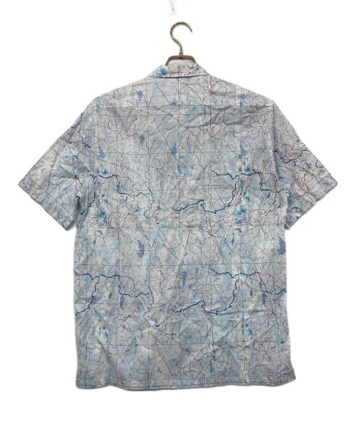 LOUIS VUITTON（ルイ ヴィトン）LOUIS VUITTON (ルイ ヴィトン) 柄シャツ ブルー サイズ:記載なしの古着・服飾アイテム