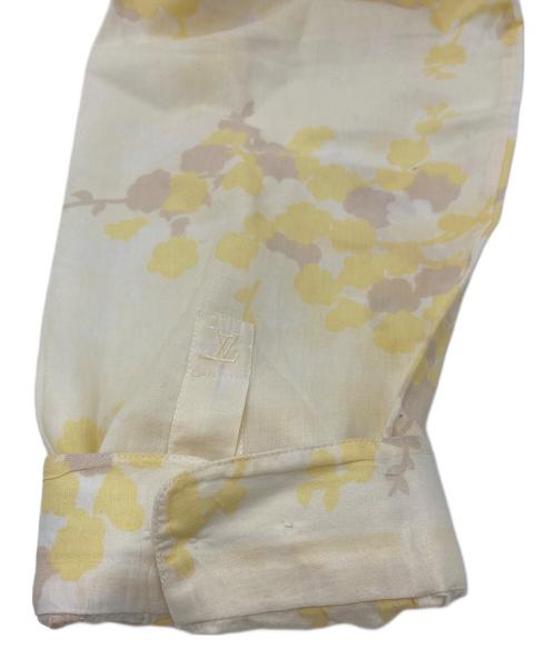 LOUIS VUITTON（ルイ ヴィトン）LOUIS VUITTON (ルイ ヴィトン) 柄シャツ イエロー サイズ:Mの古着・服飾アイテム