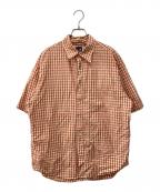 GAP×OLD GAPギャップ×オールドギャップ）の古着「チェックシャツ」｜ブラウン