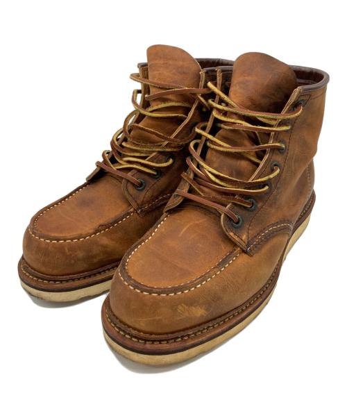 RED WING（レッドウィング）RED WING (レッドウィング) 6-inch Classic Moc / 6インチ クラシックモック ブラウン サイズ:25.5cm/US7.5/UK6.5/EUR40の古着・服飾アイテム