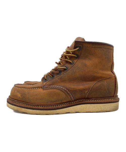 RED WING（レッドウィング）RED WING (レッドウィング) 6-inch Classic Moc / 6インチ クラシックモック ブラウン サイズ:25.5cm/US7.5/UK6.5/EUR40の古着・服飾アイテム