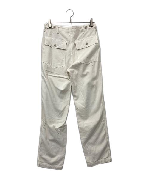 Ron Herman（ロンハーマン）Ron Herman (ロンハーマン) ペイント加工ベイカーパンツ ホワイト サイズ:29の古着・服飾アイテム