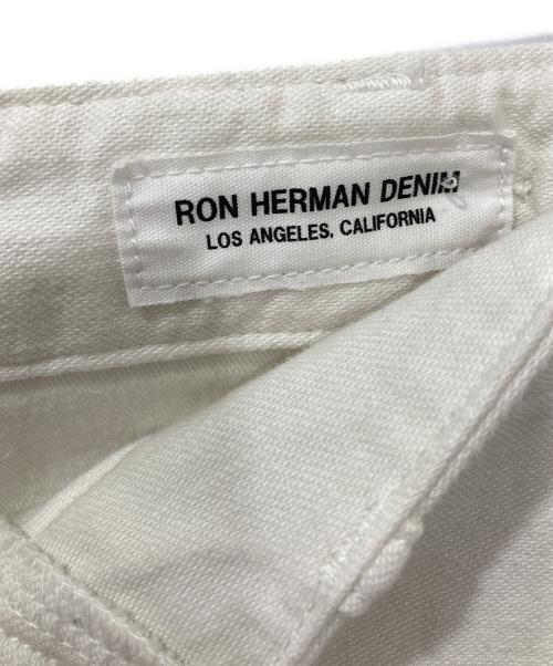 Ron Herman（ロンハーマン）Ron Herman (ロンハーマン) ペイント加工ベイカーパンツ ホワイト サイズ:29の古着・服飾アイテム