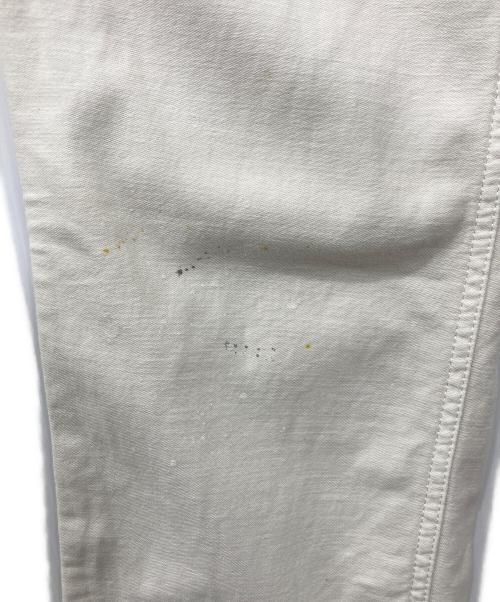 Ron Herman（ロンハーマン）Ron Herman (ロンハーマン) ペイント加工ベイカーパンツ ホワイト サイズ:29の古着・服飾アイテム