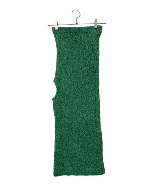 LEINWANDE（ラインヴァンド）LEINWANDE (ラインヴァンド) Tellaro Skirt グリーン サイズ:F 未使用品の古着・服飾アイテム