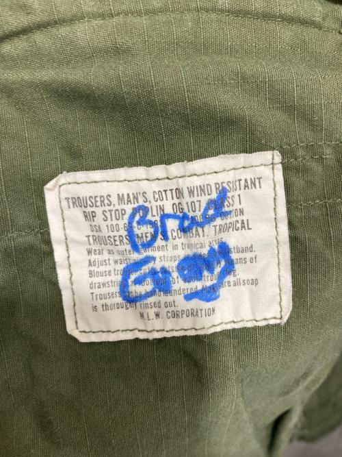 US ARMY（ユーエスアーミー）US ARMY (ユーエスアーミー) 5thタイプジャングルファティーグパンツ オリーブ サイズ:REGULAR MEDIUMの古着・服飾アイテム