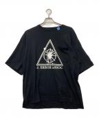 Maison MIHARA YASUHIROメゾン ミハラ ヤスヒロ）の古着「フリーメイソンＴシャツ」｜ブラック