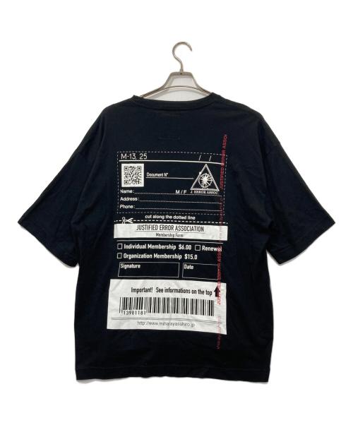 Maison MIHARA YASUHIRO（メゾン ミハラ ヤスヒロ）Maison MIHARA YASUHIRO (メゾン ミハラ ヤスヒロ) フリーメイソンＴシャツ ブラック サイズ:48の古着・服飾アイテム